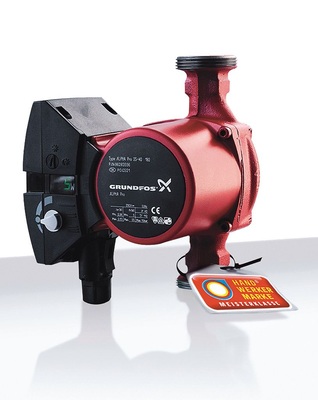 Das Handwerkermarkenlabel tragen die Alpha Pro, eine Pumpe speziell für Ein- bis Zweifamilienhäuser, und für den Einsatz in größeren Gebäuden die 27 Pumpentypen der Baureihe Magna