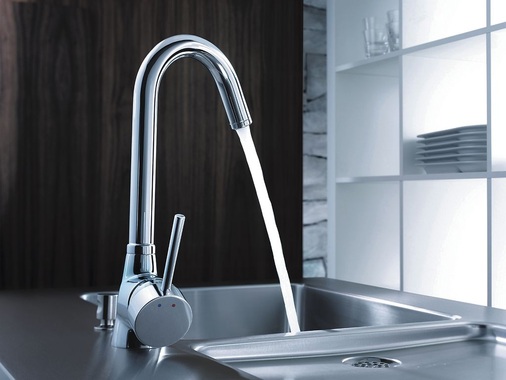 Temperatur und Wassermenge sollen bei der Küchenarmatur Designo exakt geregelt werden können