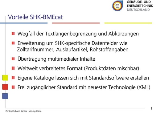 In der Datenkommunikation ist heute erheblich mehr möglich als zu Zeiten der Datanorm-Etablierung