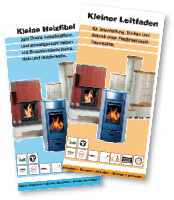 Die beiden informativen Endkundenbroschüren „Kleine Heizfibel — Leitfaden zum richtigen Heizen“ und „Leitfaden Anschaffung Feuerstätte“ gibt es vom HKI-Fachverband Heiz- und Kochgeräte, www.hki-online.de (pdf-Download: Menüpunkte „Heiz- und Kochgeräte/ Infomaterial“)