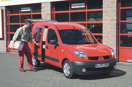 Ein Unterflur-Tank ließ sich beim Kangoo nicht realisieren, doch Renault bietet jetzt für Kasten oder Kombi eine Erdgas-Lösung an