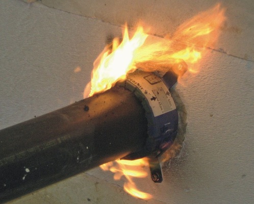 Blähgraphitabschottung