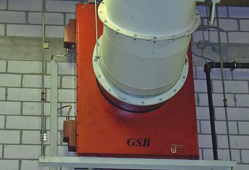 Beispiel GSB-Brandschutzklappe