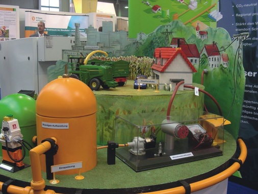 Erdgas Schwaben will künftig seinen Kunden auch Biogas anbieten. Damit lassen sich die Ziel­vorgaben der EnEV relativ einfach mittels Mikro-KWK erreichen