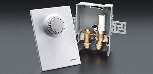 Bild 17 Raumthermostat mit einstellbarem Bypass ohne Hilfsenergie - © Oventrop
