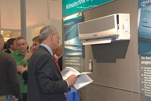 Nicht nur wegen der allgemeinen Klimaveränderungen stand auch die „Klein-Klimatechnik“ bei den Besuchern hoch im Kurs