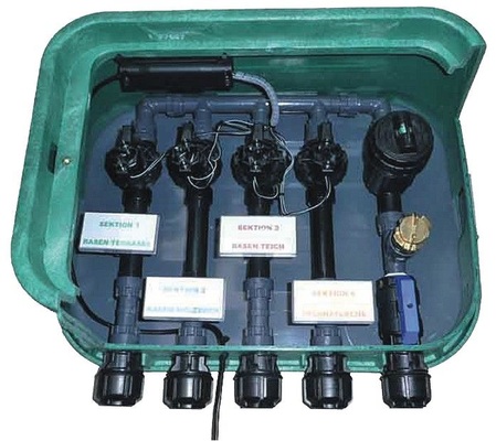 Im Außenbereich erleichtern vorgefertigte Ventilboxen die Installation