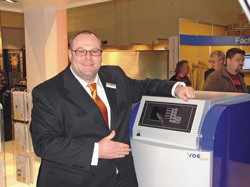 Jens Hütter: Die Handelsmarke i-voe umfasst Photovoltaik, Solarthermie, Pelletkessel, Wärmepumpe und kontrollierte Wohnraumlüftung