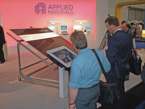 Die Solar Business Group des Unternehmens Applied Materials präsentierte neue Dünnschichtmodule mit einer höheren Effizienz