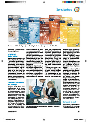 Zu jedem Haus- und Gebäude-Check kann der Mitgliedsbetrieb Informationsmaterial für den Endkunden anfordern