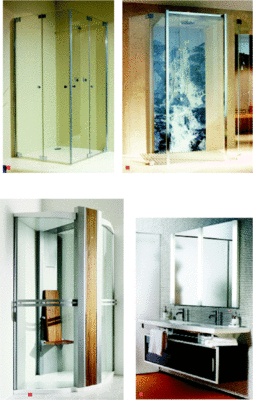 1 Bei Nichtgebrauch wird die Duschabtrennung Omega Plus von Sprinz einfach an die Wand geklappt2 Individualität wird groß geschrieben: Walk-In-Konzept Omega Inloop Plus von Sprinz3 Die Dampfdusche Felicity von Tylö kann man auch zu zweit nutzen4 Die Lichtspiegel-Serie Classicline bietet mit zehn Modellbreiten den heute gewünschten Spielraum für die individuelle Badgestaltung