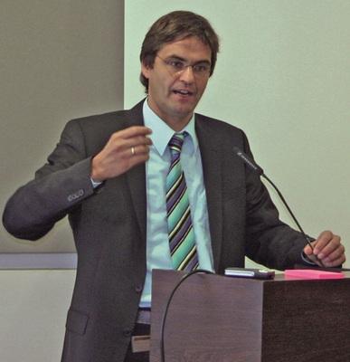 Dr. Peter Liese erläuterte als ­ EU-Parlamentarier die Brüsseler Entwicklungen im Zusammenhang mit der Nutzung erneuerbarer ­Energien