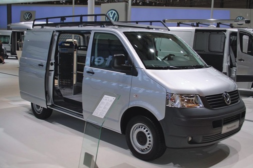Nach wie vor ein Topseller: Der VW-Transporter T5 in handwerkergerechter Ausstattung kann in zwei Längen geordert werden