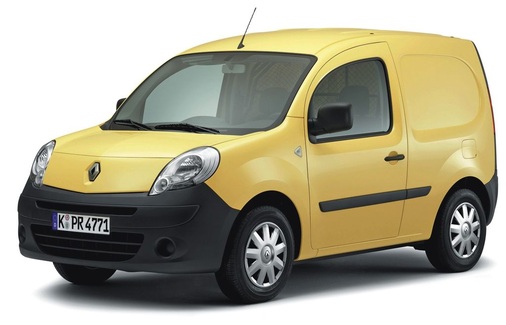 Rapid Compact: Der um 38 cm kürzere Kangoo erreicht 2,3 m³ im Laderaum — noch mehr durch ein schwenkbares Trenngitter plus Leiterklappe