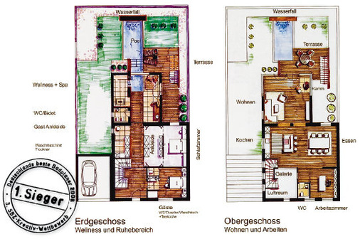 Architektonische Meisterleitung: Das traditionelle Einfamilienhaus ist nach der Komplettsanierung nicht mehr wieder zu erkennen