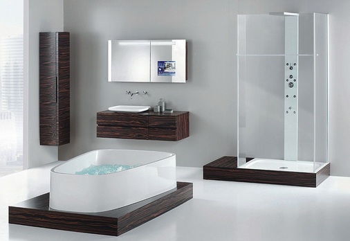 SingleBath Komplettbad, Hoesch Design