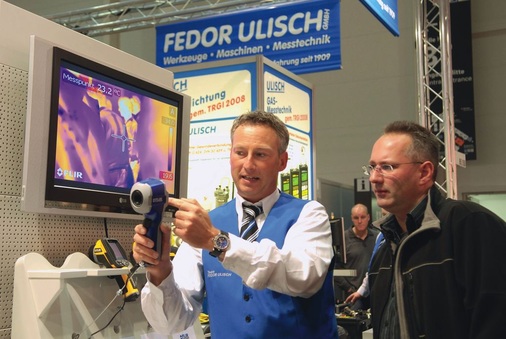 Bei Fedor Ulisch fanden insbesondere Elektronik-Geräte für die Leckortung an Wasser- und Gasleitungen, zur Dichtprüfung und Sicherheits-Überprüfung an Gasleitungen sowie Infrarot-Kameras Beachtung
