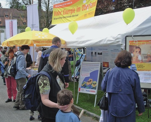 Ob Solarfest oder Beratertag — mit den professionellen Kampagnenmaterialien lassen sich große und kleine Solarfans ­erreichen