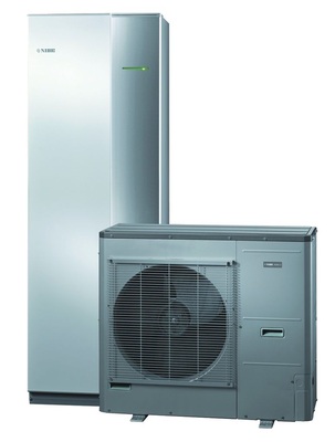 Nibe Split ist ein flexibles Luft/Wasser-Kompaktsystem zur Heizung und Kühlung, mit Leistungen zwischen 3,3 und 12 kW, sowie zur Warmwasserbereitung