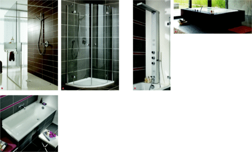 1 Gute Idee: Duschwand Free Loft mit integriertem Ablagesystem2 Alleskönner: Echtglas-Duschwand Serie Collection 6003 Update im Standardsegment: Die neue Serie Prime-line umfasst derzeit 16, ab Mitte des Jahres 20 verschiedene Wannen4 Free Senses ist ein modulares Duschpaneel mit integrierten Armaturen für Dusche und Badewanne5 Floaten mit Free Caprivi in zwei großzügigen ­Ausführungen