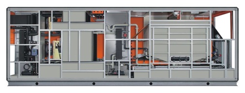 Das sorptionsgestützte Zentralklimagerät von Menerga