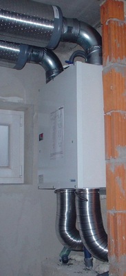 Heizen, Lüften, Warmwassererzeugung kühlen mit der auf Sole/Wasser-Wärmepumpe basierenden Zehnder Com-foBox