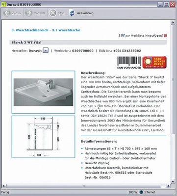 Schritt 2: Abruf der ZVSHK-ArtikeldatenSchritt 3: Aufruf der Zusatzinformationen