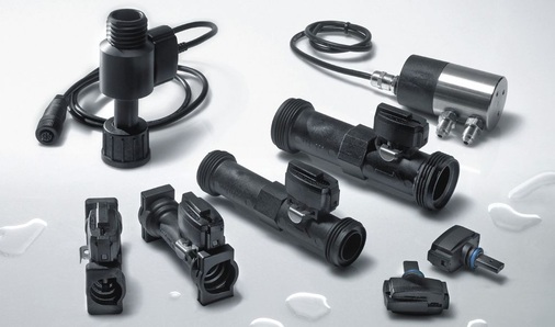 In Verbindung mit den Solar-Pumpen können die Sensoren Grundfos VFS neben dem Durchfluss zusätzlich die Temperatur erfassen