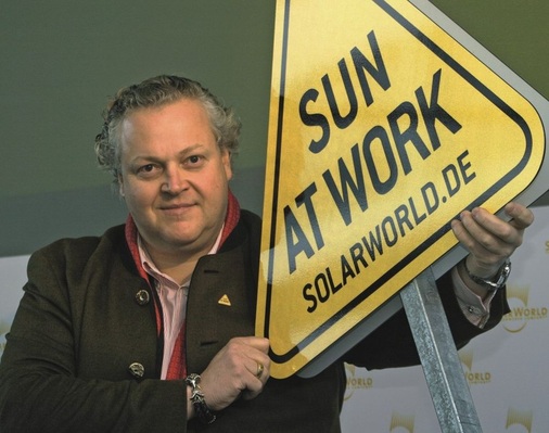 Für einen deutliche Absenkung der Solarstrom-Förderung setzt sich Frank Asbeck, Vorstandsvorsitzender der Solarworld AG, ein.