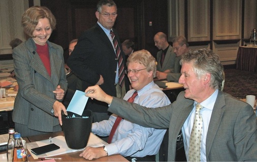 In zahlreichen Wahlgängen galt es den neuen ­Vorstand sowie verschiedene ­Ausschüsse neu zu besetzen.