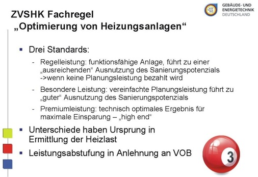 Transparenz bei der Heizungs-Optimierung: Bietet der Fachbetrieb drei verschiedene Leistungsklassen an, lässt sich dies zukünftig mit Förderungen kombinieren.