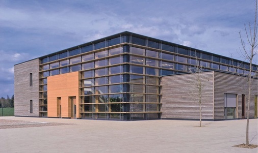 Schon das Luxemburger Schulgebäude bietet Anschauungsunterricht und das Energiekonzept kann Schule machen.