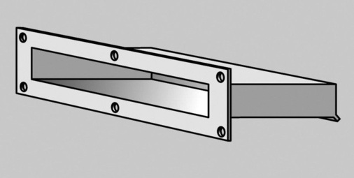 Als Notentwässerung können Überläufe mit rechteckiger Öffnung eingesetzt werden.