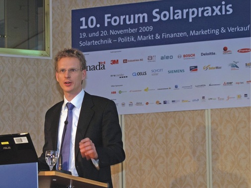 BEE-Geschäftsführer Björn Klusmann: Auch im Solarwärme-Bereich werde nur an den bestehenden Instrumenten, wie dem Marktanreizprogramm, festgehalten, ohne diese nachhaltig zu stärken.
