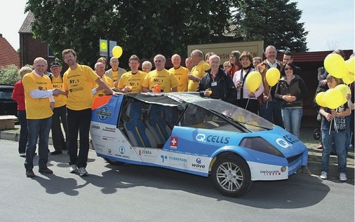 Bei seinem gelungenen Solarfest mit Hausmesse und einem Vortrag von Louis Palmer konnte Veranstalter Martin Stapel neue Kunden ansprechen.