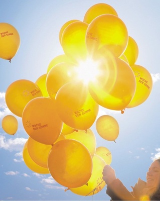 Kampagnenbild für die Woche der Sonne vom 1. bis 9. Mai 2010.