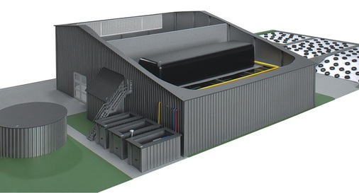 Die Biogasanlage, die in Allendorf gebaut wird, ist Teil der Unternehmensstrategie, die verstärkt auf erneuerbare Energien setzt.