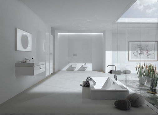 Die Sanitärbranche macht aus dem Bad ein Zimmer mit unterschiedlichen Zonen, die der Hygiene, dem Styling oder der Regeneration dienen können.