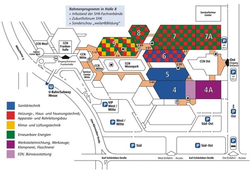 Den Gentner Verlag finden Sie mit den Fachzeitschriften SBZ, SBZ-Monteur, TGA-Fachplaner, Baumetall, Gebäudeenergieberater und Photovoltaik in Halle 7, Stand 7000.<br />Die SHK-Fachverbände Bayern, Baden-Württemberg und Thüringen finden Sie in Halle 8, Stand 8210.