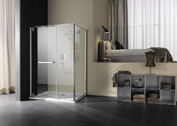 Herausforderung auch für die

Heizungs- und lüftungstechnik - die Dusche

wird immer öfter ins Schlafzimmer integriert.