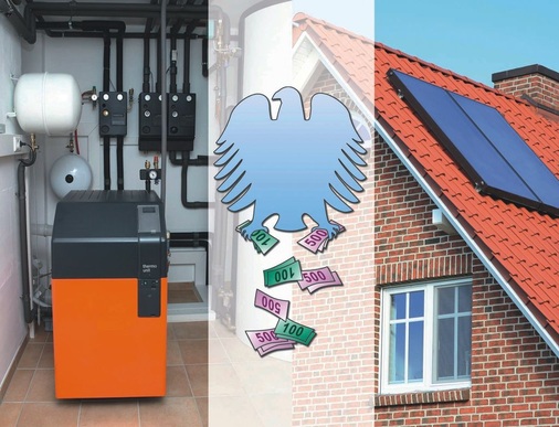 Hausbesitzer, die ihren alten Heizkessel gegen ein neues Öl-Brennwertgerät austauschen und gleichzeitig eine Solarthermieanlage zur Warmwasserbereitung und Heizungsunterstützung installieren, belohnt der Staat mit einem Förderzuschuss.