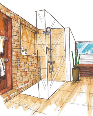 Farben- und Materialien der Natur zum Wohlfühlen.