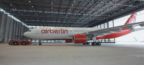Die Air Berlin Flug­hafenwerft in Düsseldorf wurde mit einem Entwässerungskonzept ausgestattet, das auf dem Prinzip der Entwässerung mit Unterdruck basiert.