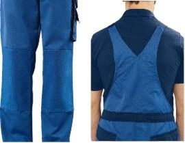 Aufpolsterbare Knietaschen und ein hoher Rücken: Zwei von ­vielen funktionellen Details der neuen Kollektion.