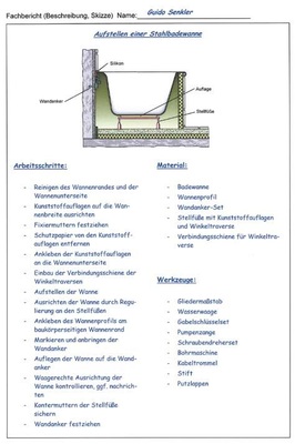Aus dem SBZ-MonteurAktuelle Fach­berichte können, wie dieser stichwortartige ­Arbeitsbericht über die Ausstattung eines Heizkörpers mit einem Fern­fühler, nach wie vor von Hand gefertigt werden