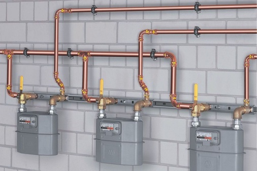 Kupferrohre sind in der Gasinstallation nach DIN EN 1057 und DVGW-Arbeitsblatt GW 392 einzusetzen.