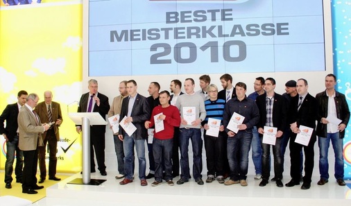 Bester Notendurchschnitt: Erneut schaffte es die Meisterklasse der Handwerkskammer Erfurt, Mitbewerber im jährlichen Wettbewerb hinter sich zu lassen.