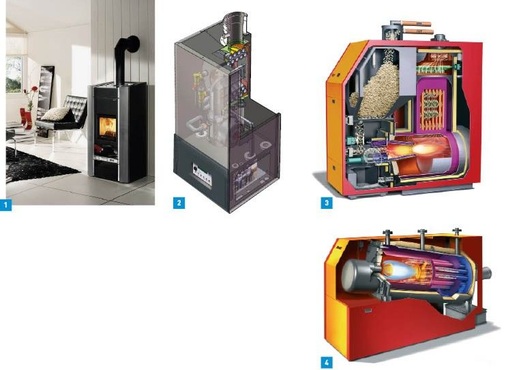 1 Der wasserführende Kaminofen infinity GI 10 von Gerco in der Ausführung Blackline.2 Das Gas-Brennwertgerät Pega 25 von Hansa ist mit ­einem Leistungsbereich von 1,8 bis 24,2 kW auch für Etagenwohnungen ideal.3 Mit dem Modell 160 kW ­erweitert Hoval die Pellets-kessel-Reihe Biolyt jetzt ­leistungsmäßig nach oben.4 Der Ultraoil (110-200) von Hoval erzielt hohe Wirkungsgrade und lässt sich problemlos in vorhandene Heizsysteme einbinden.