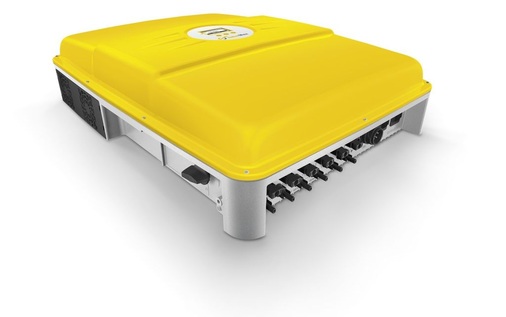Die trafolosen Wechselrichter Solarmax MT für Nennleistungen von 10 bis 15 kW speisen 3-phasig ins Netz. Sie haben zwei oder drei MPP-Tracker.