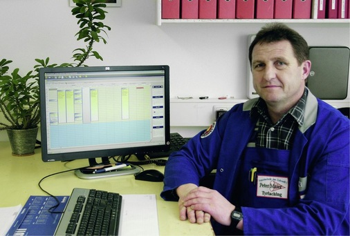 Zur Auftragsbearbeitung nutzt Peter Maier die Software Taifun Handwerk.